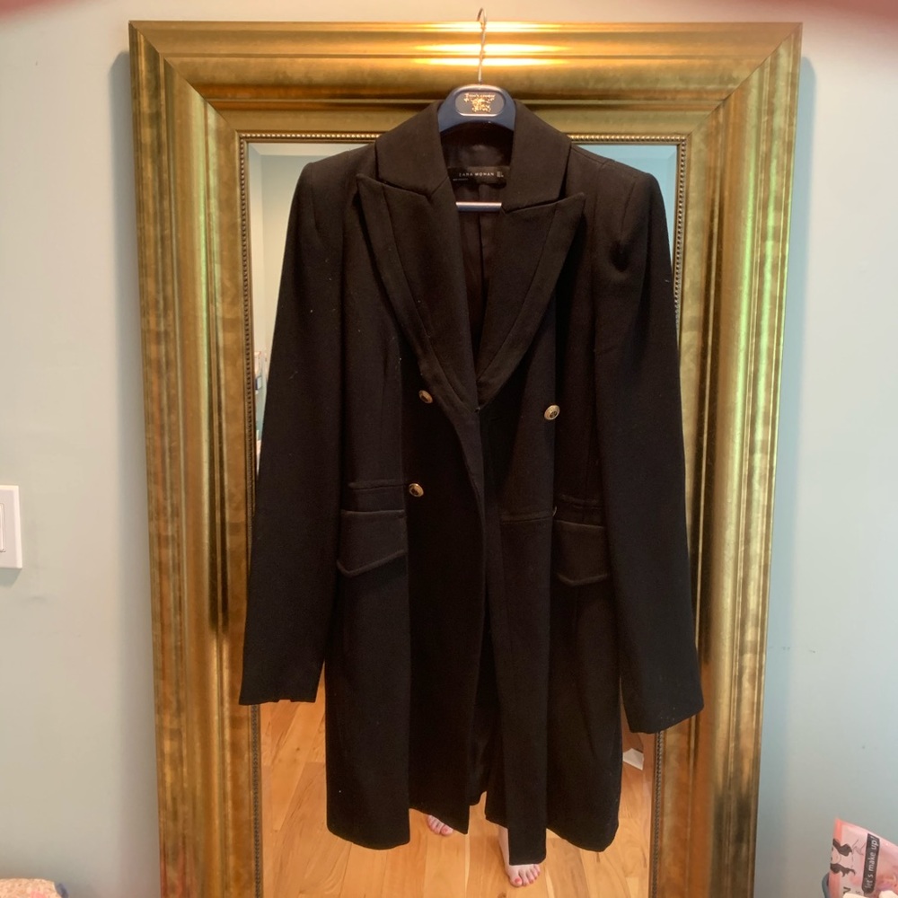 Zara Black Coat
